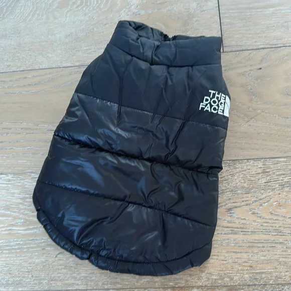 The Dog Face Black Puffer Jacket - Picture 4 of 10